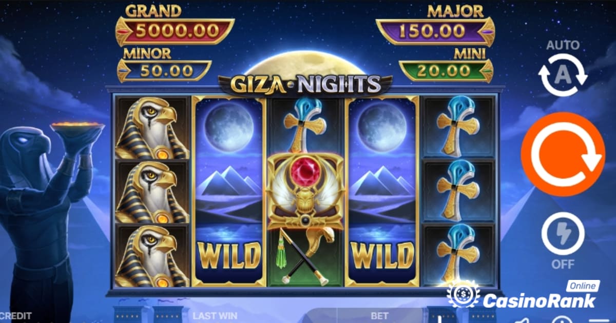 Playson відправляється в Єгипетську подорож із Giza Nights: Hold and Win